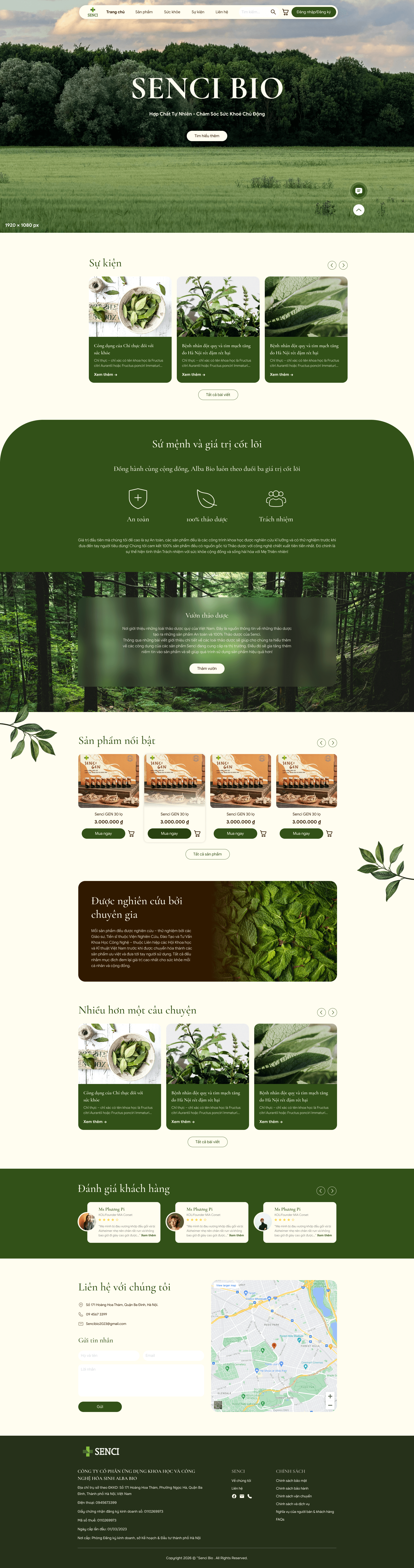 SENCI BIO Background